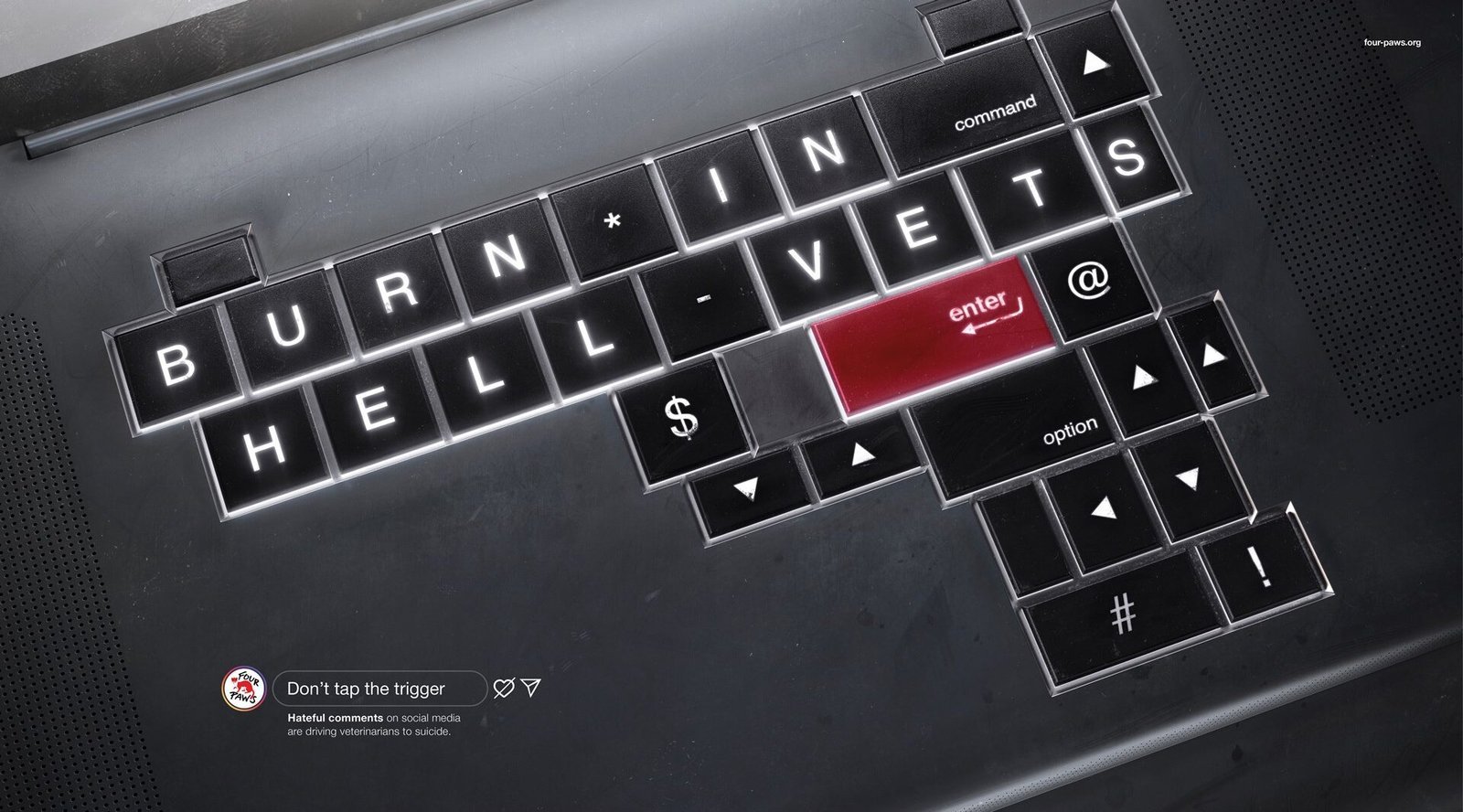 Killer Keyboards campaign visual 1